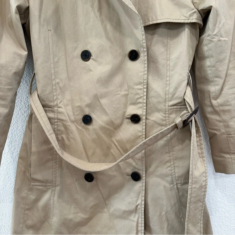BANANA REPUBLIC trench coat SzS - Picture 3 of 11